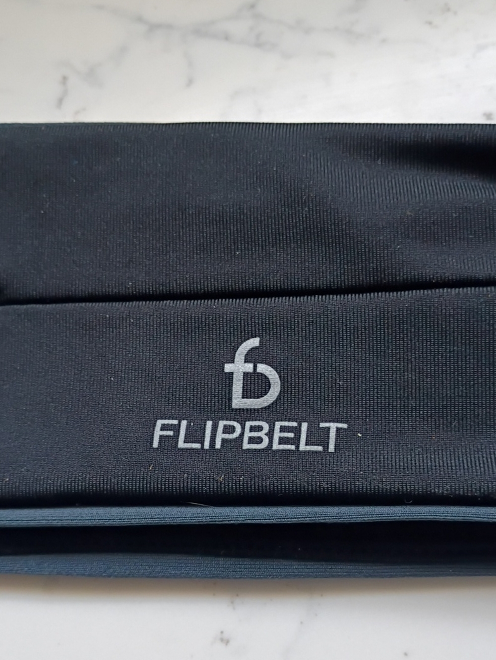 FlipBelt Black Running Waist Pack Belt - Picture 2 of 6